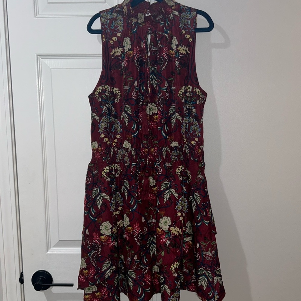 High neck dress